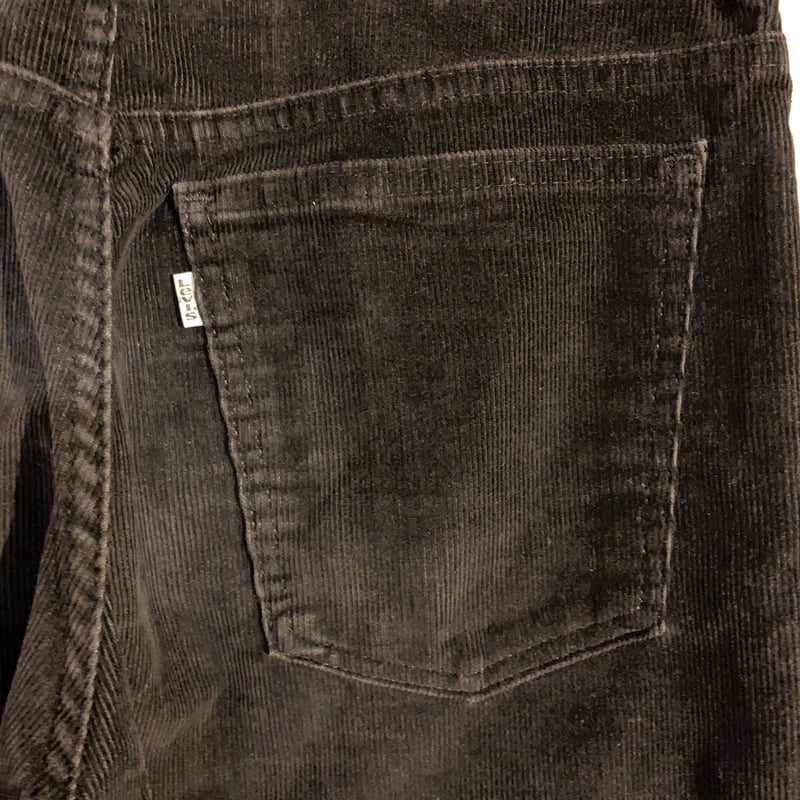 80s Levi's 519 ブラック リーバイス コーデュロイパンツ 黒 80s Levi's 519 ブラック リーバイス コーデュロイパンツ 黒