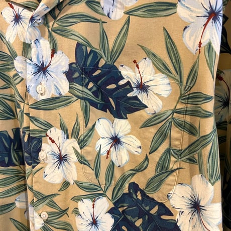 Polo by Ralph Lauren　S/S オープンカラーシャツ　CLAYTON　Size M　ポロ ラルフローレン　ハワイアンシャツ　(S5628)