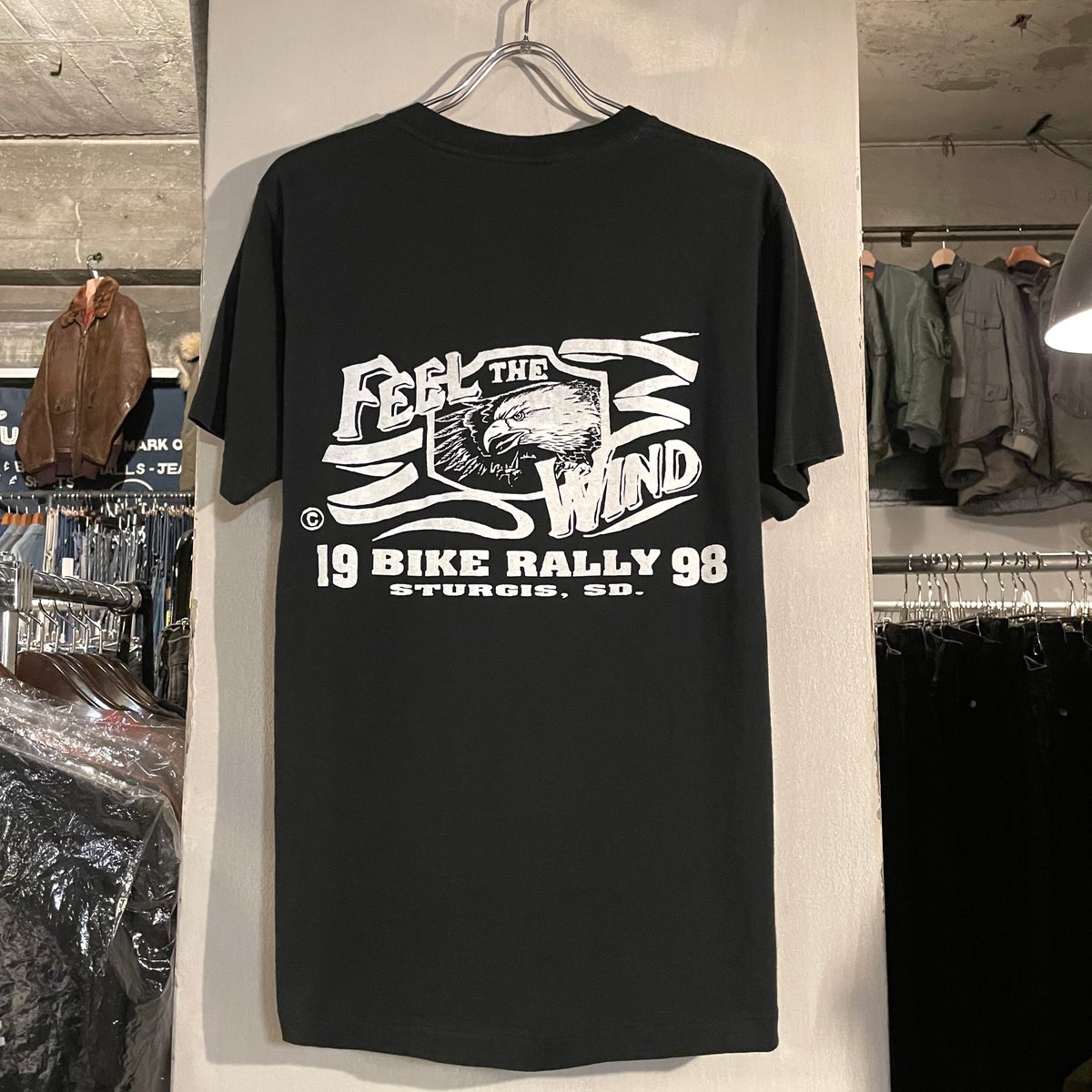 90s RIVERVIEW MFG BIKE RALLY 1998 STURGIS バイクTシ