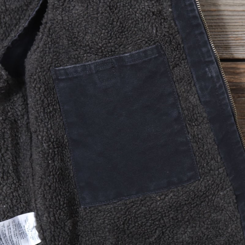 Carhartt カーハート ダックベスト ブラック 2XL 裏ボア SALE 30%OFF】 90s-00s Carhartt カーハート Duck Vest ダックベスト
