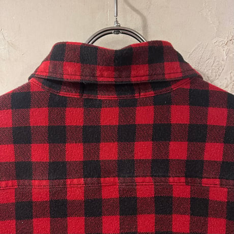 Polo by Ralph Lauren　L/Sチェックネルシャツ　プルオーバー　ラルフローレン　Size XL　チンストラップ　マチ付き　長袖シャツ　(S3915)