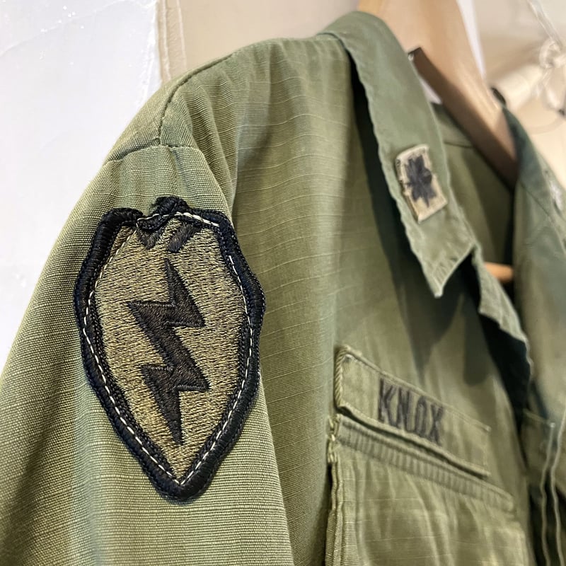 US ARMY ジャングルファティーグジャケット 4th リップストップ 1969年