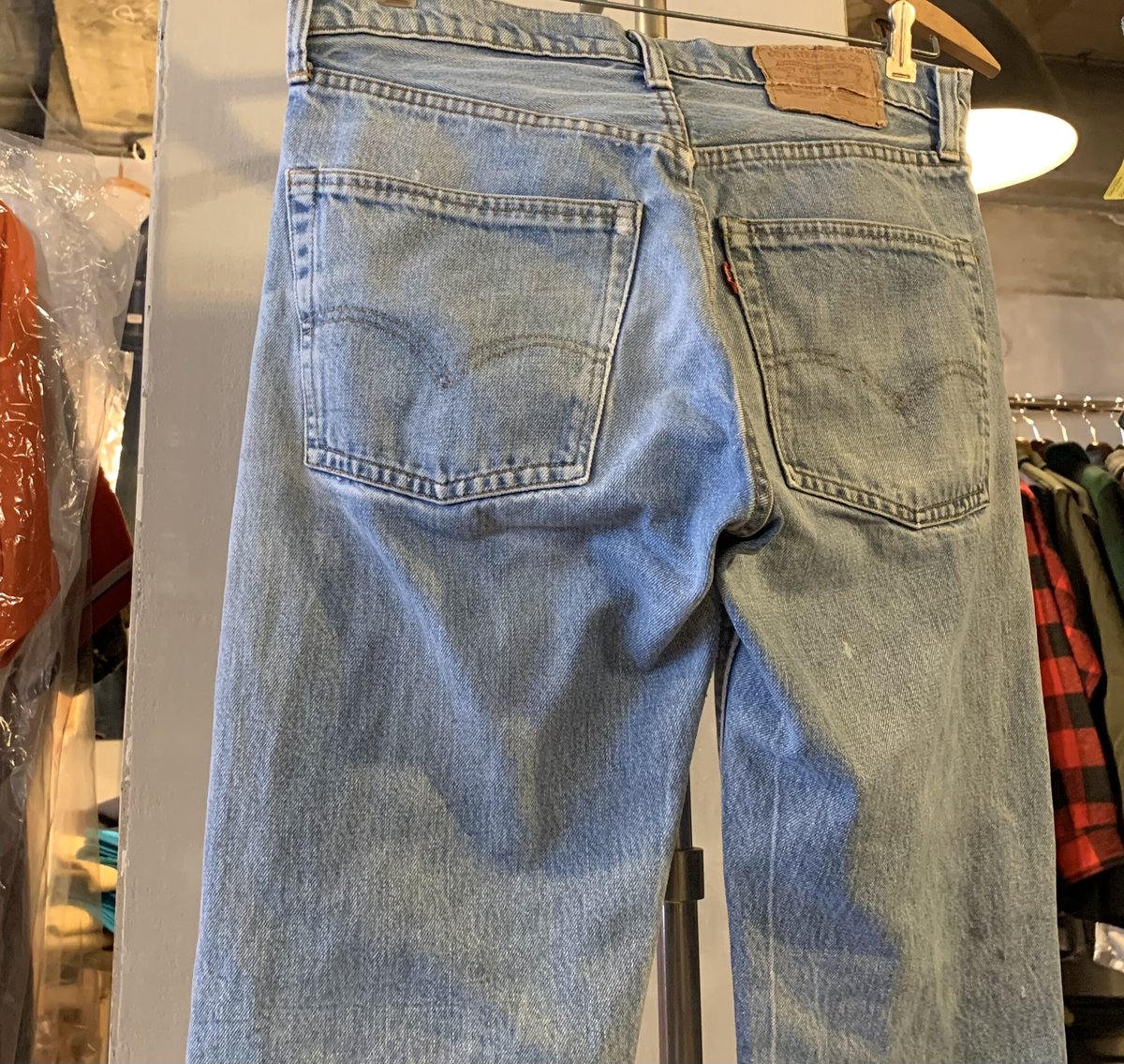 70s Levi's 505 66前期モデル ボタン裏5 TALONジップ 雰囲気系 USA製