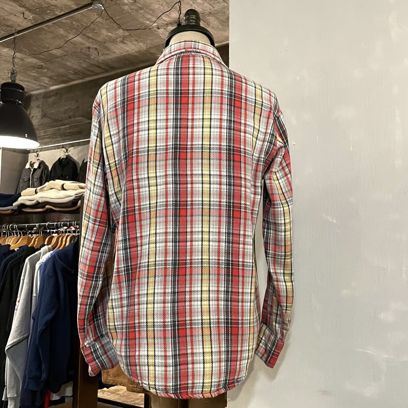 70s FROSTPROOF ネルシャツ USA製 コットンシャツ チェック柄 70s FROSTPROOF ネルシャツ USA製 コットンシャツ チェック柄