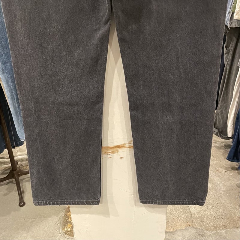 Levi's 42509-0258 80年代 リーバイス509 先染めブラックデニム