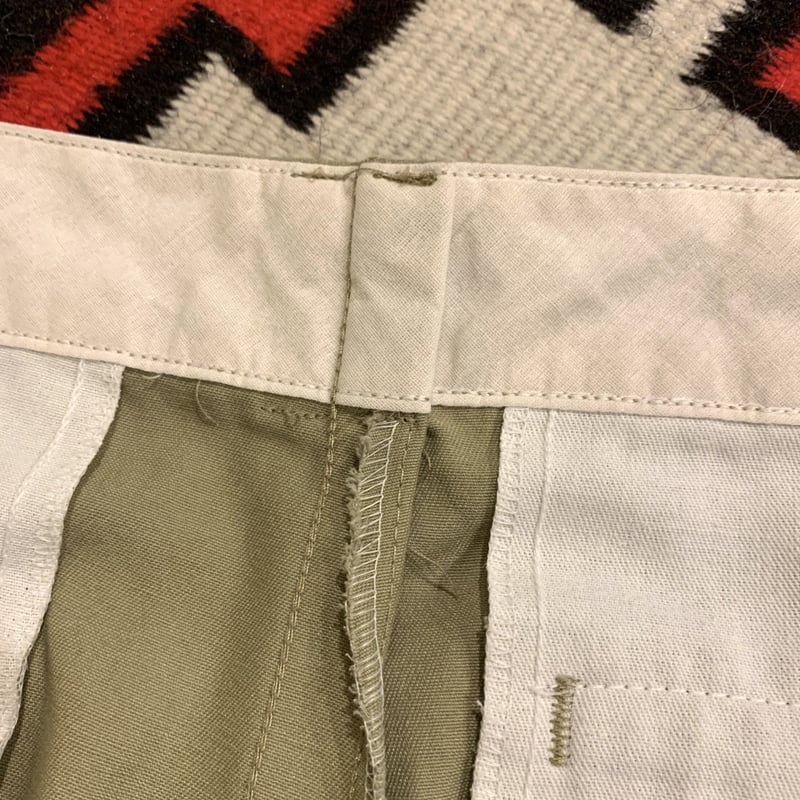 90s Dickies874 ワークパンツ ディッキーズ ベージュ USA製 (S3214)