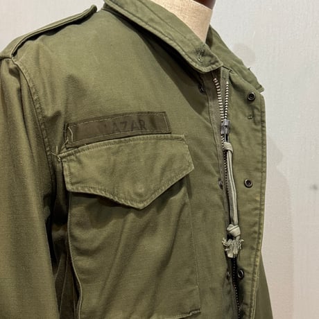 60s　US ARMY　M-65 Field Jacket　2nd Type　フィールドジャケット　XS-R　1968年　アルミジップ　ミリタリージャケット　(S5153)