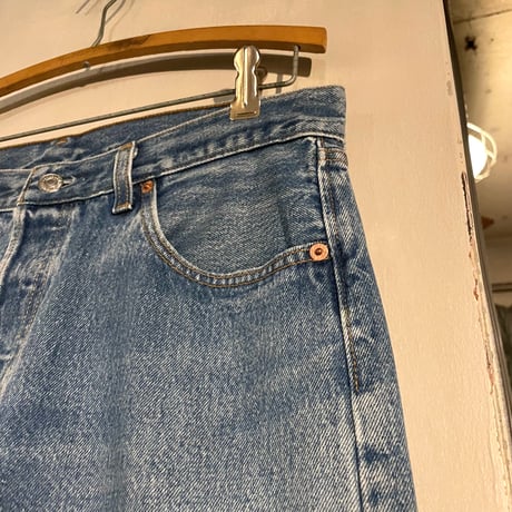 90s　Levi’s 501　リーバイス　デニムパンツ　33×33　USA製　ボタン裏532　1995年　(S4221)