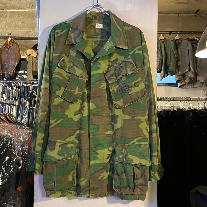 60s USMC Jungle Fatigue Jacket グリーンリーフ ファティーグ 60s USMC Jungle Fatigue Jacket グリーンリーフ ファティーグ
