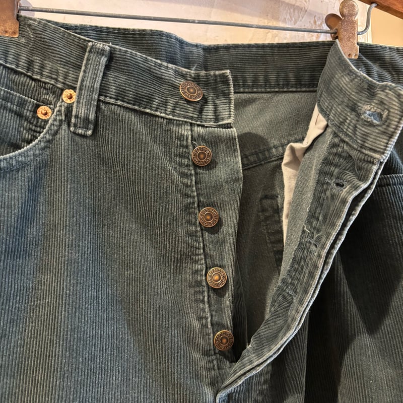 90s Levi's 551 6933 コーデュロイパンツ ユーロ リーバイス グリーン