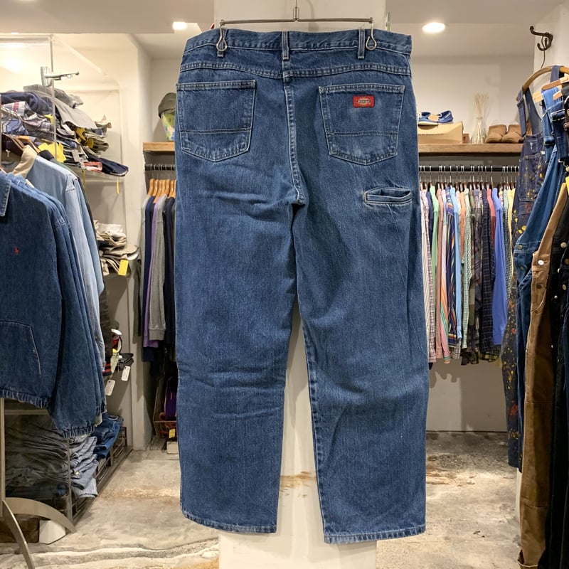 Dickies デニムパンツ ダブルニー ワークパンツ ディッキーズ (S2353