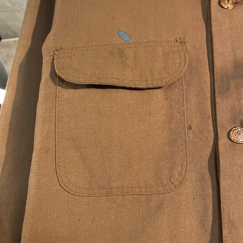 70s BLUE BELL カバーオール USA製 チョアコート Size 40 ブルー 70s BLUE BELL カバーオール USA製 チョアコート Size 40 ブルー