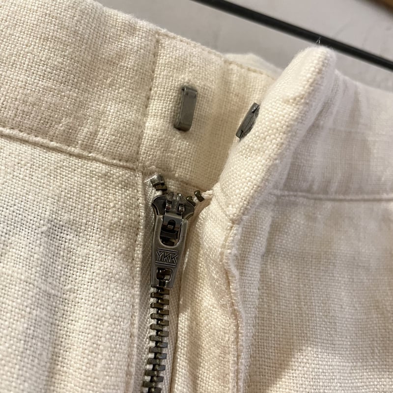 POLO by Ralph Lauren リネン ワイドパンツ 生成り linen ラルフロー