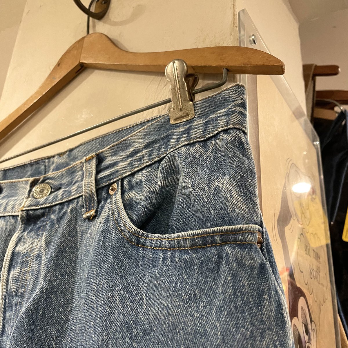 80s Levi's 501 リーバイス デニムパンツ 内股シングル USA製 80s Levi's 501 リーバイス デニムパンツ 内股シングル USA製