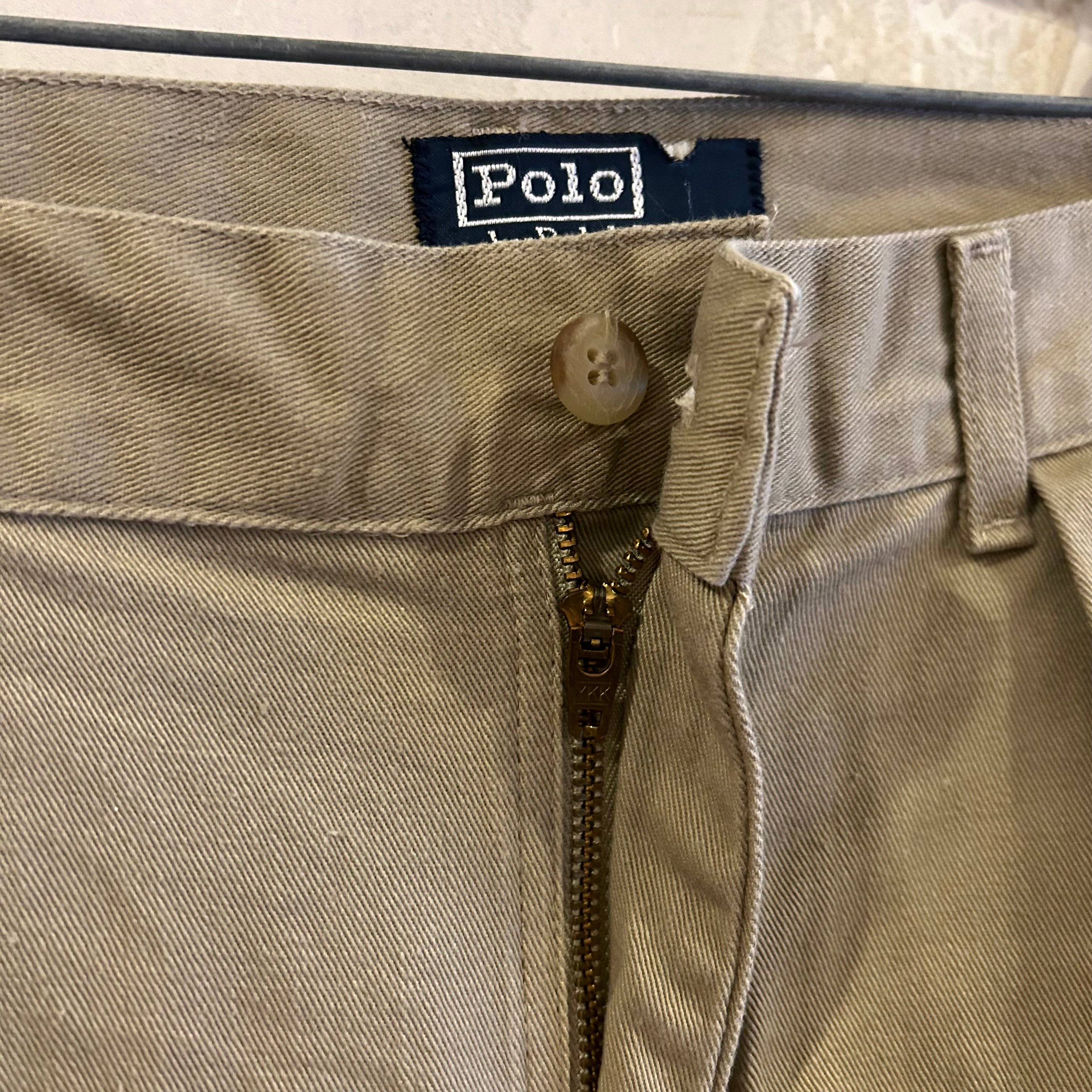 90s Polo by Ralph Lauren ポロチノ ラルフローレン チノパン ベージュ