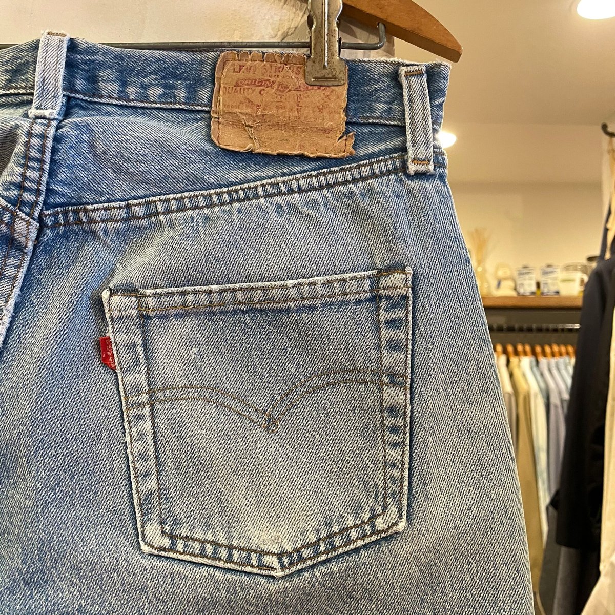 Levi's 501 80年代 リーバイス 501 内股シングル 黒カンヌキ 脇 Levi's 501 80年代 リーバイス 501 内股シングル 黒カンヌキ 脇