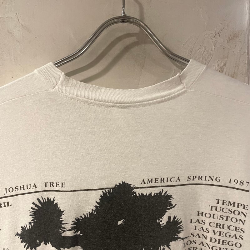 80s USA製 U2 バンドTシャツコピーライト 1987 シングルステッチ fit=scale-down,w=1200