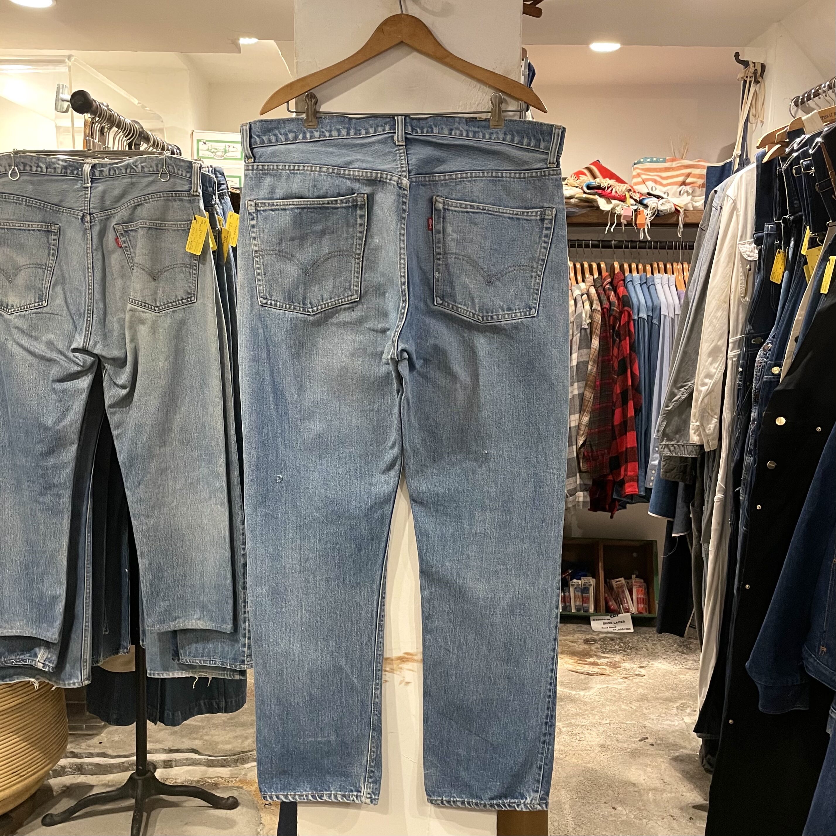 70s Levi's 505 66前期 single ボタン裏5 リーバイス505 70年代