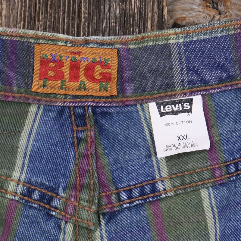 超珍品 80s USA製 Levi's 550 チェック柄 超珍品 80s USA製 Levi's 550 チェック柄 【公式通販】