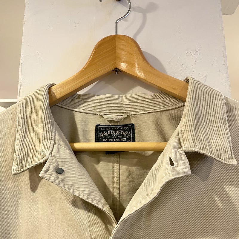 POLO COUNTRY 90s USA製 コットンジャケット ポロカン ラルフローレン 