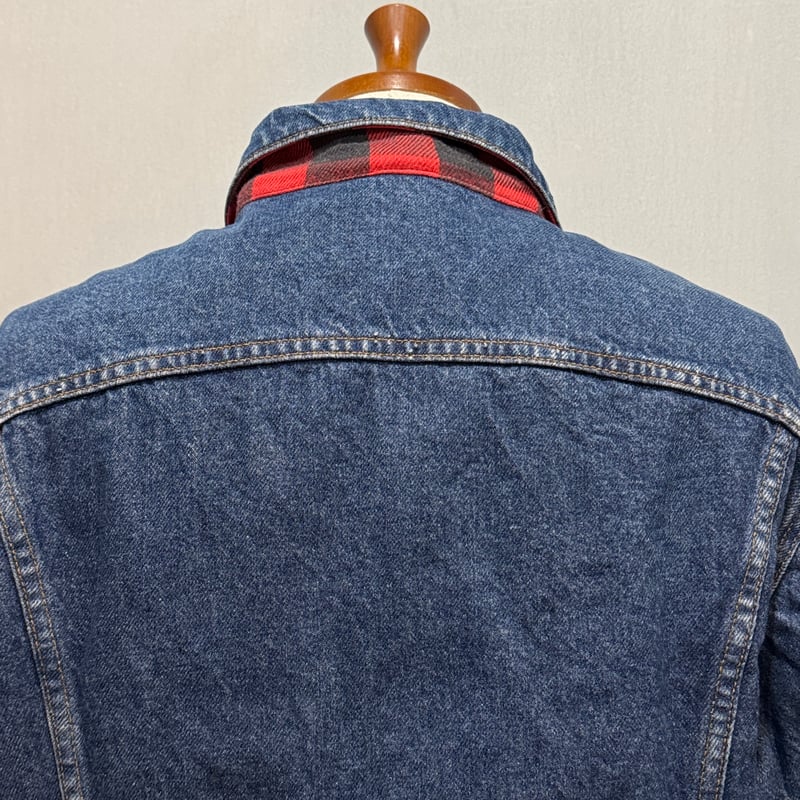 80s Levi's 71411-0816 デニムジャケット ネルライナー USA製 42 L