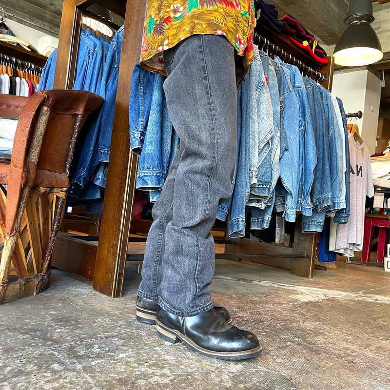 90s Levi's 501-0660 リーバイス 後染めブラックデニム 32×32 90s Levi's 501-0660 リーバイス 後染めブラックデニム 32×32