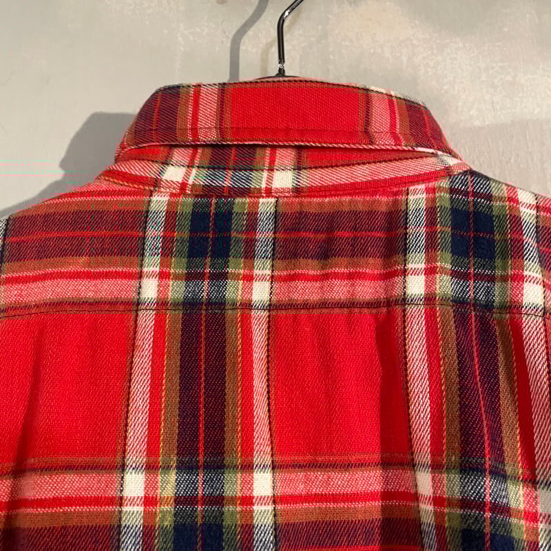 70s FIVE BROTHER L/S ネルシャツ USA製 Size XL コットンシャツ 70s FIVE BROTHER L/S ネルシャツ USA製 Size XL コットンシャツ
