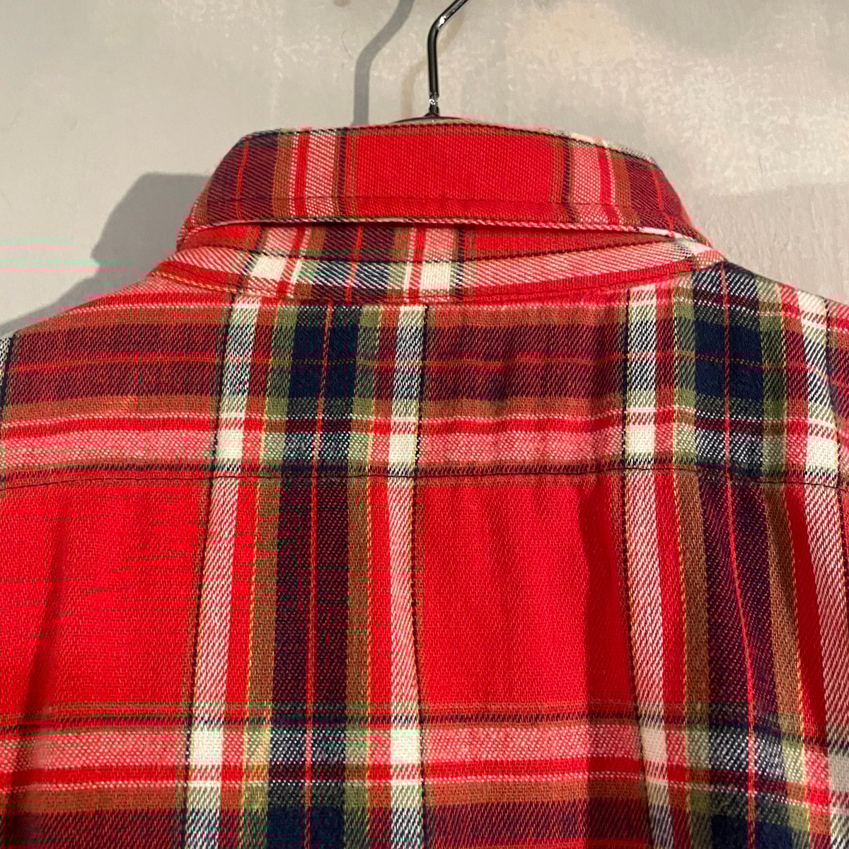 次は無いと思います70s神配色FIVE BROTHER ネルシャツUSA製XL 70's FIVE BROTHER ヘビーネルシャツ 