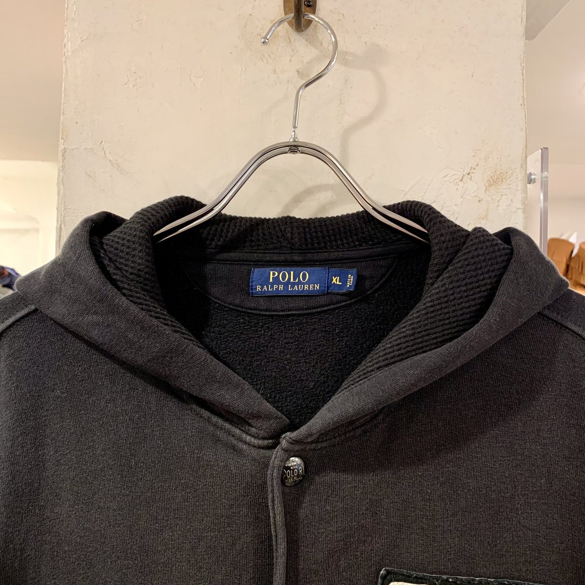 POLO RALPH LAUREN フーディー ブルゾンパーカー スタジャン (S2067) 