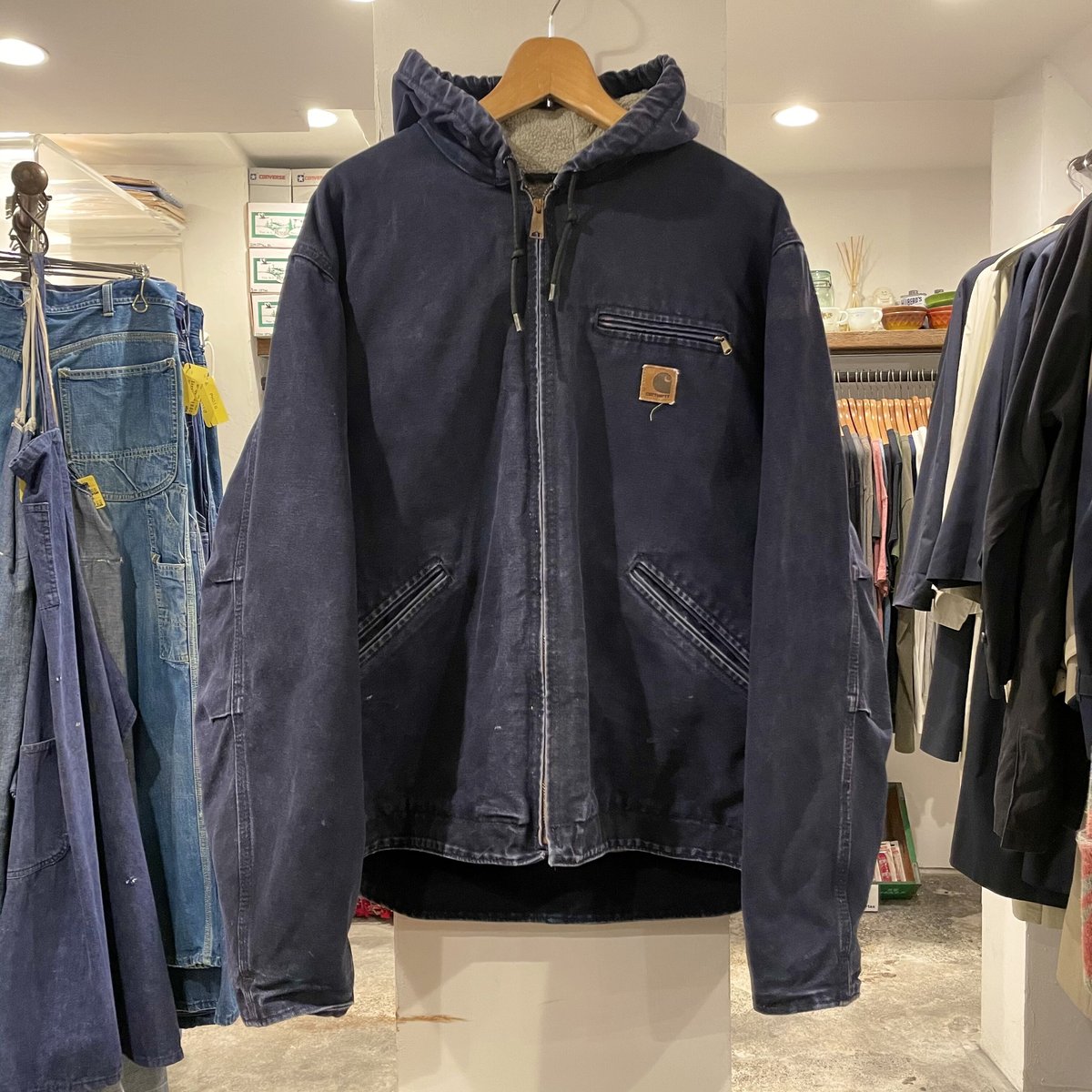 Carhartt シエラジャケット サンドストーン シェルパ裏地 Carhartt シエラジャケット サンドストーン シェルパ裏地