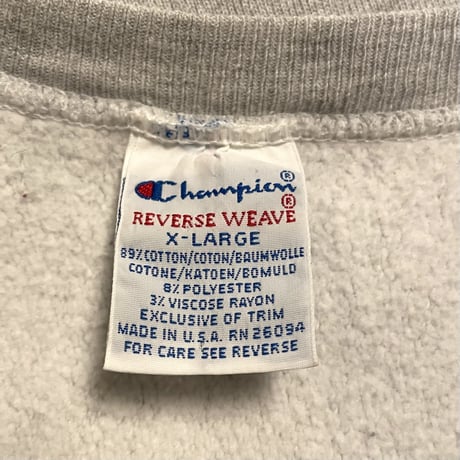 90s　Champion　リバースウィーブ　REVERSE WEAVE　USA製　MINESOTA　チャンピオン　(S3344)