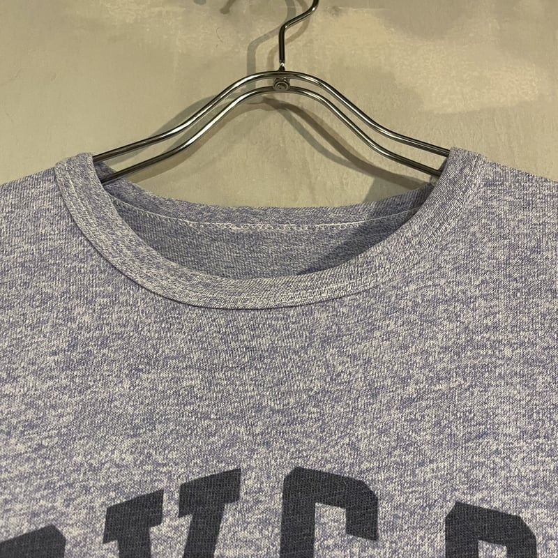 70s~ S/S ヴィンテージTシャツ 染み込み 青霜降り G.V.S.C 70s~ S/S ヴィンテージTシャツ 染み込み 青霜降り G.V.S.C