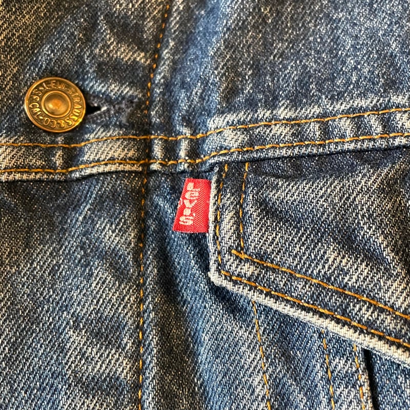 80s Levi's 70506 0316 デニムジャケット USA製 Size 42L ブラ 80s Levi's 70506 0316 デニムジャケット USA製 Size 42L ブラ