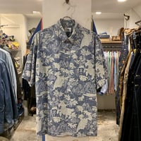 reyn spooner　レインスプーナー　 HAWAIIAN TRADITIONALS　アロハシャツ　プルオーバー　ハーフボタン　（S2521）