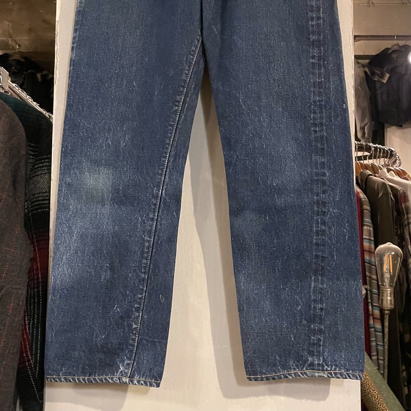 60s Levi's 501 Big E 30×28 リーバイス デニムパンツ ボタン裏8