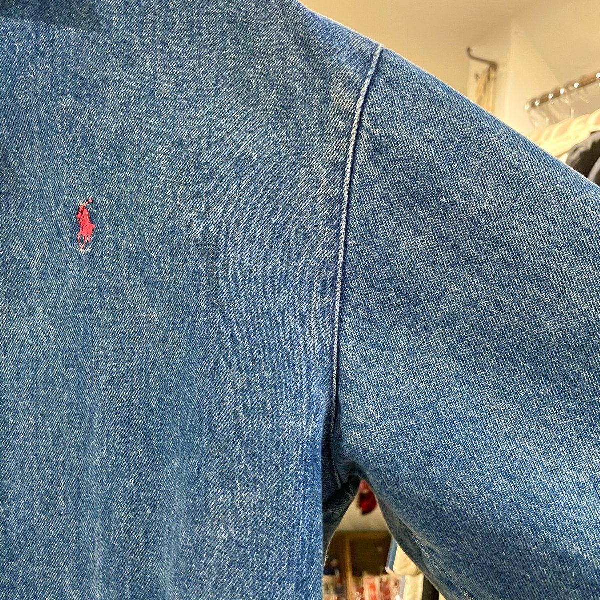 POLO RALPH LAUREN 80s USA製 デニムスイングトップ Mサイズ ラルフロ...