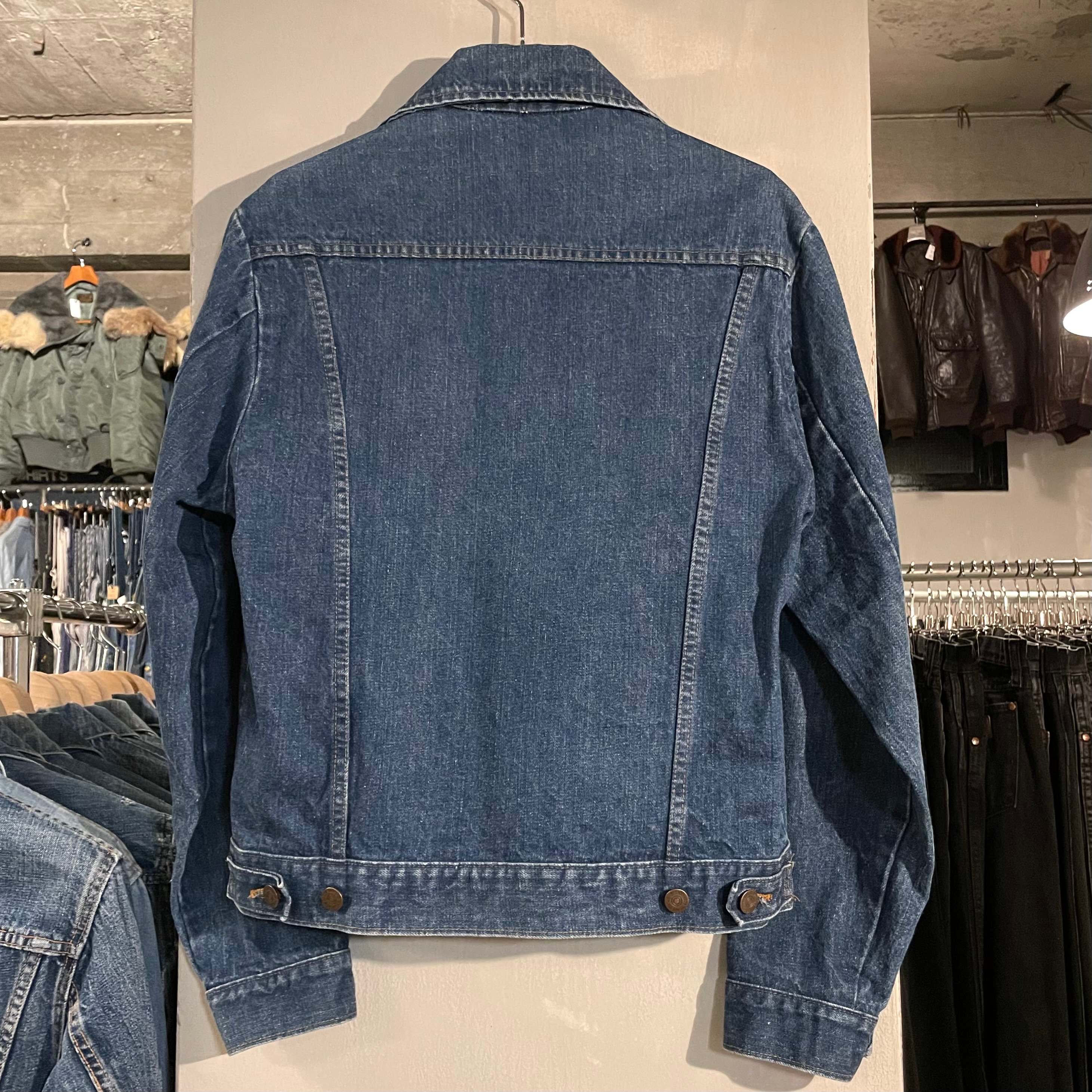70s ROEBUCKS デニムジャケット SEARS USA製 Size 40 2ポケ ロー