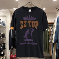 JERZEES　S/S バンドTシャツ　ZZ TOP　Size M　ジージートップ　(S5645)
