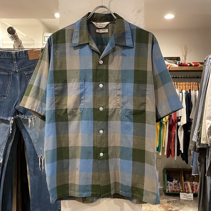 50's〜60's ヴィンテージ オープンカラーシャツ カリフォルニアブランド 50's〜60's ヴィンテージ オープンカラーシャツ カリフォルニアブランド