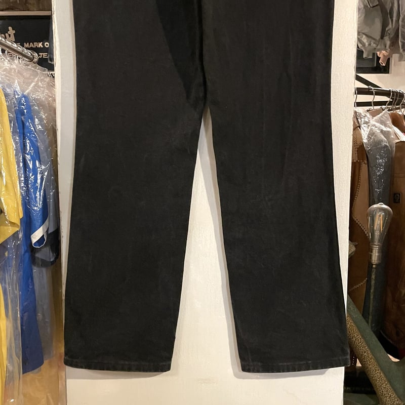 Wrangler 936WBK ブラックデニムパンツ 32×30 ラングラー (S2557)