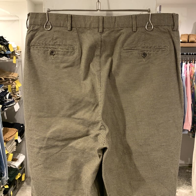 希少　千鳥格好　90s Polo by Ralph Lauren スラックス 90's Polo by Ralph Lauren Houndstooth Check Slacks USA製