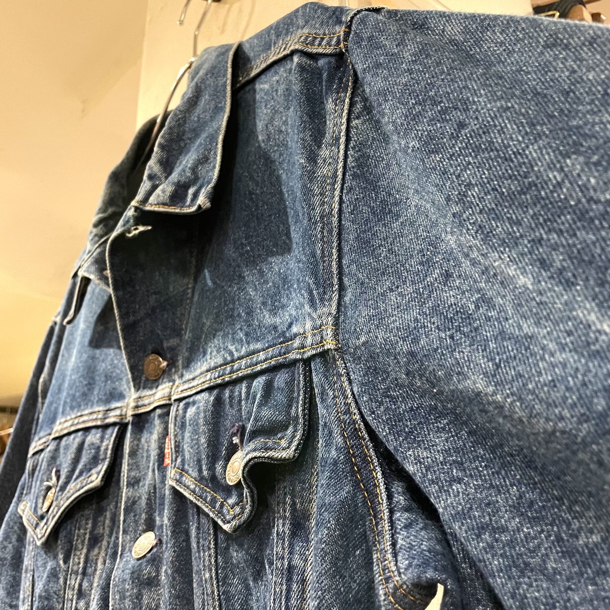 80s Levi's 71506-0216 リーバイス デニムジャケット ボタン裏 80s Levi's 71506-0216 リーバイス デニムジャケット ボタン裏