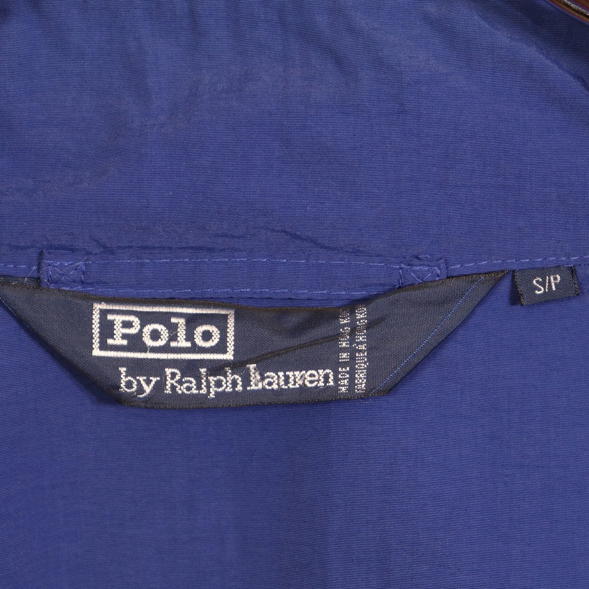 Polo Ralph Lauren ナイロンジャケット 赤/青 切り替え ポロラルフ 