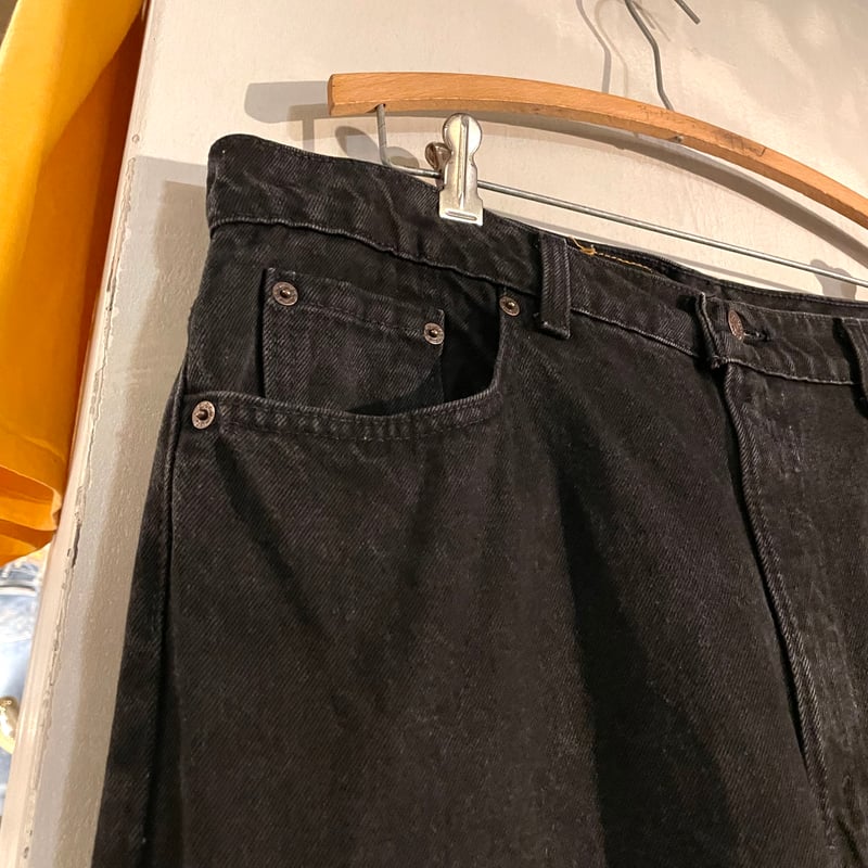 90s Levi's 505 ブラックデニム パンツ 38×30 USA製 リーバイス 90s Levi's 505 ブラックデニム パンツ 38×30 USA製 リーバイス