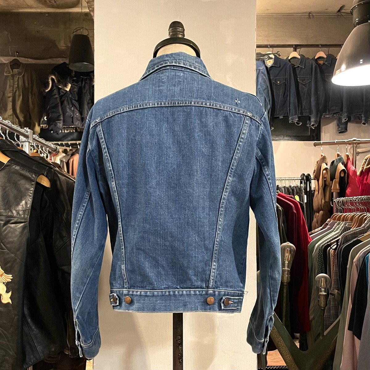 70s Wrangler デニムジャケット USA製 インディゴ ラングラー 70s Wrangler デニムジャケット USA製 インディゴ ラングラー