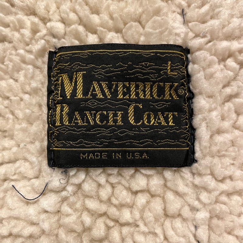 70s MAVERICK ランチコート USA製 Size L マーベリック ラングラー デニ