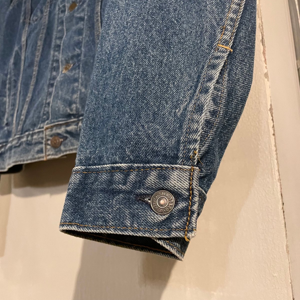80s Levi's 71506 0216 デニムジャケット USA製 Size 44L 4ポ 80s Levi's 71506 0216 デニムジャケット USA製 Size 44L 4ポ