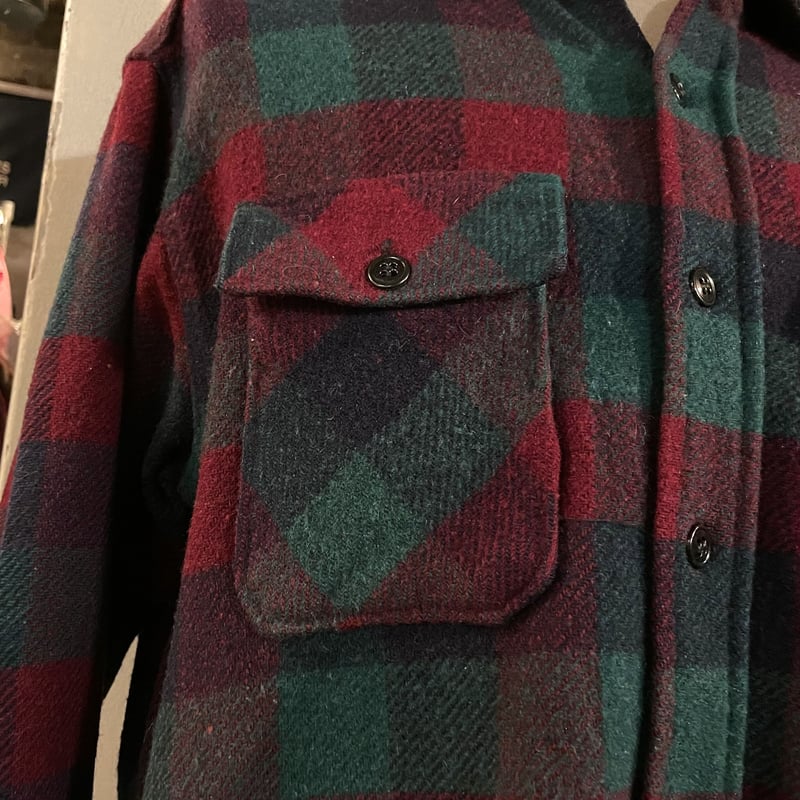 50s King Kole Vintage Wool Shirt マチ付き ヴィンテージシャツ