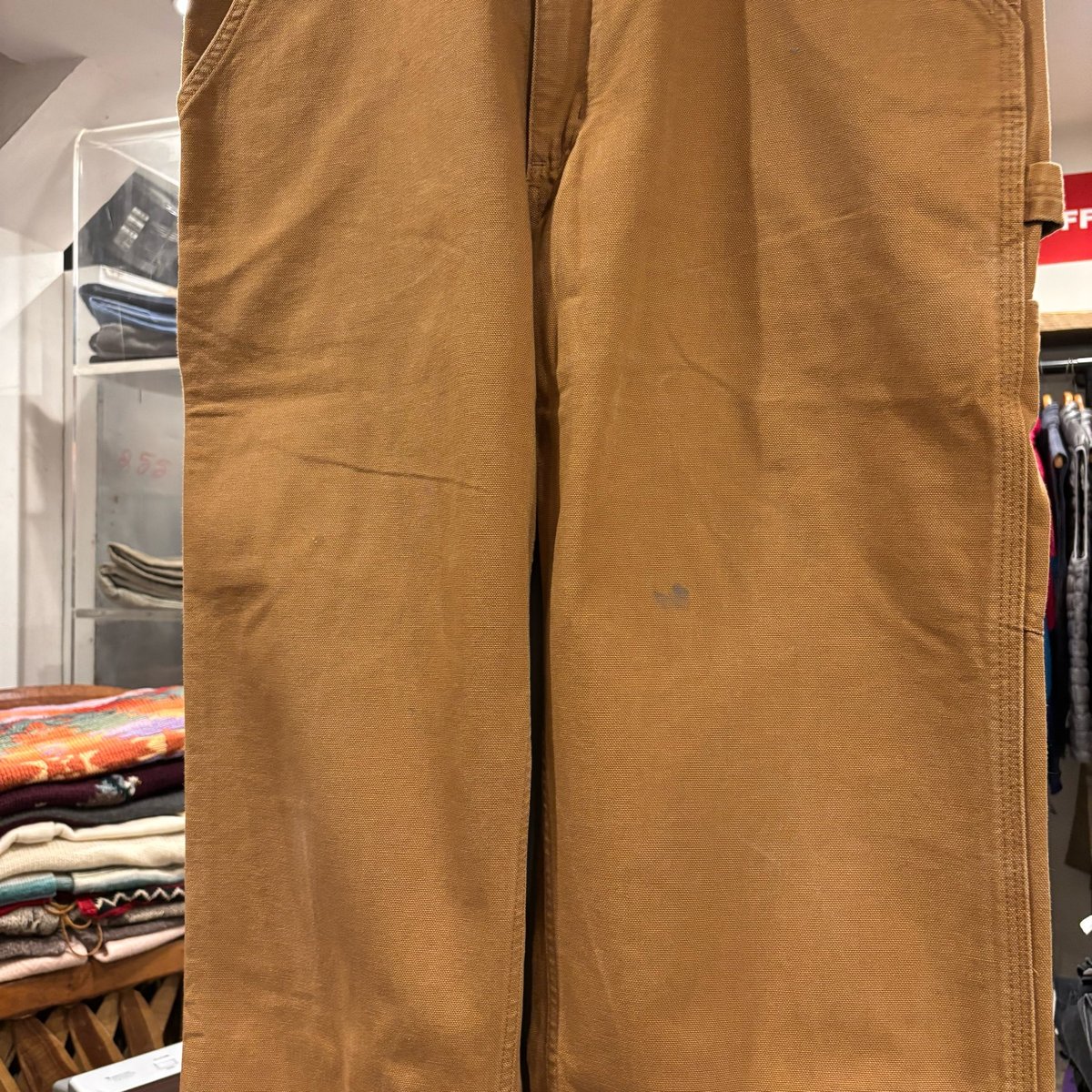 carhartt ダック地 ペインターパンツ カーハート ブラウン 38×30