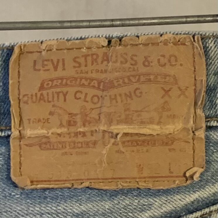 70s Levi's 505 66前期モデル ボタン裏5 TALONジップ 雰囲気系 USA製
